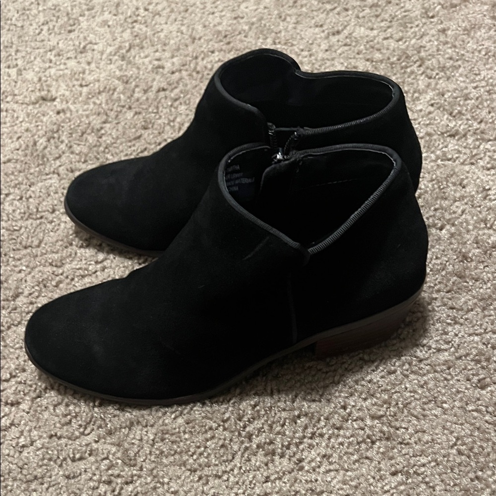 Crown Vintage Black Ankle Booties